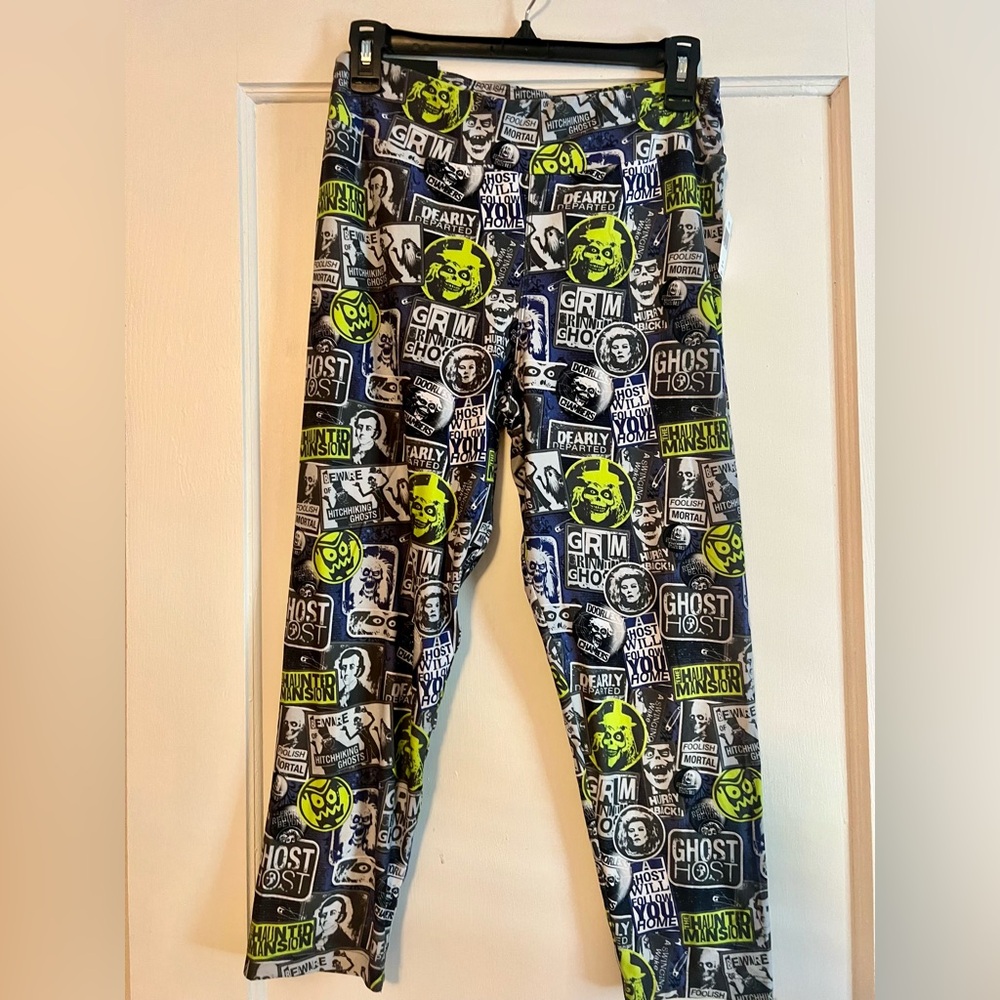 Disney Haunted Mansion Capri leggings